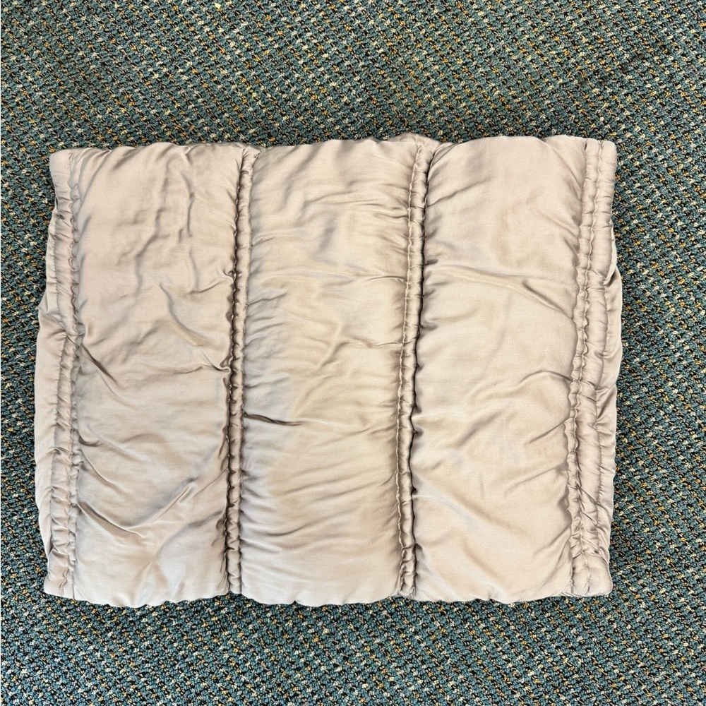 Icy purple 100% cotton shams from West Elm